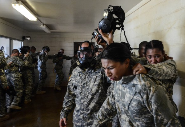 army gas chamber training