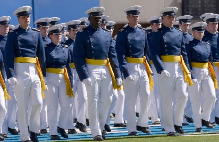 us air force academy recruits