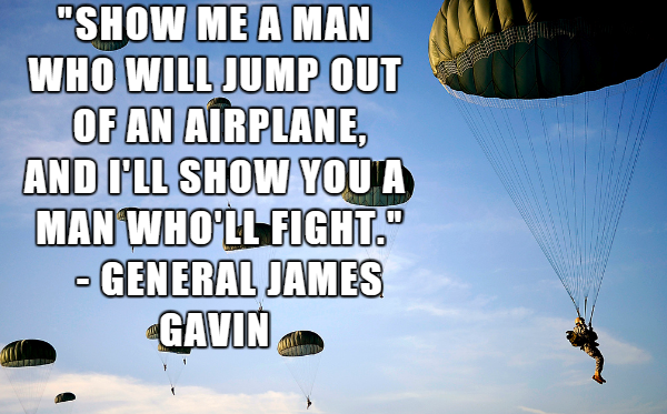 army airborne quote