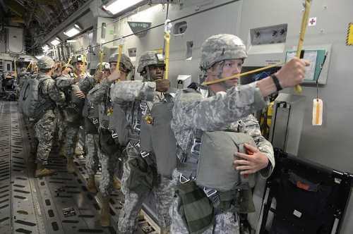 army airborne school first jump