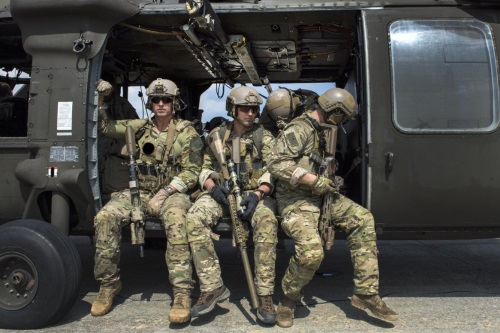 army special forces soldiers prepping for a mission