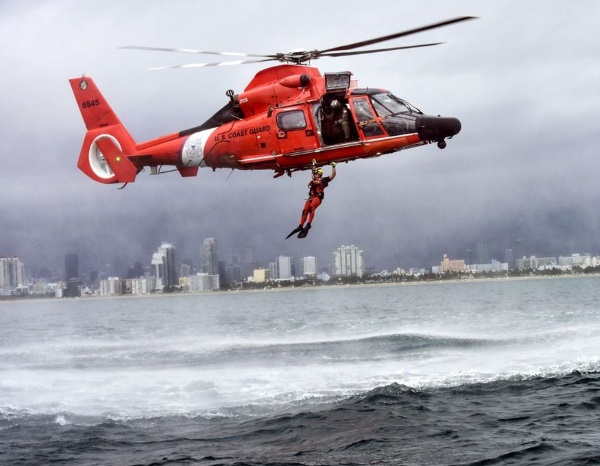 coast guard rescue swimmer