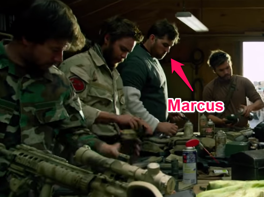 marcus luttrell cameo in lone survivor