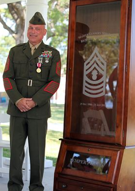 marine retires after 26 years of service