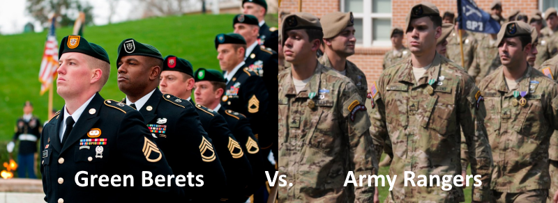 green beret vs army ranger
