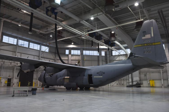 an Aircraft Structural Maintenance at work