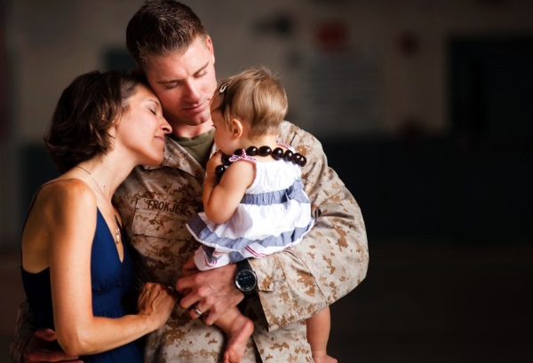 being a military wife can be challenging