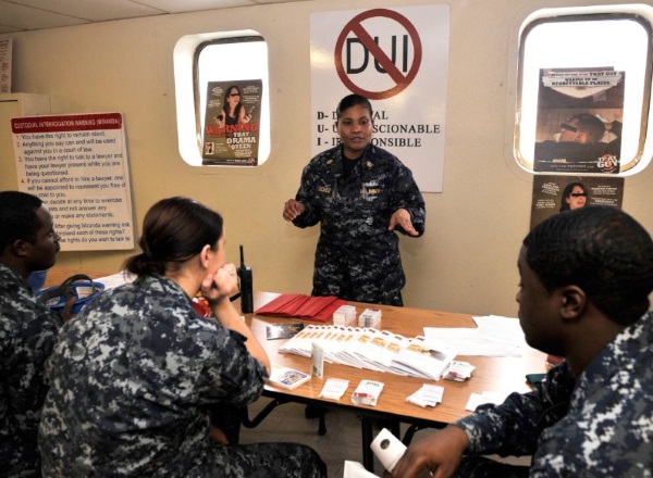 can you join the navy with a dui