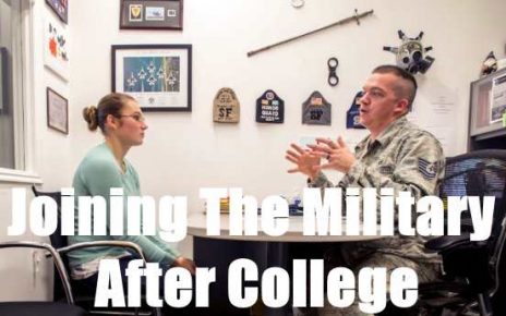 joining the military after college