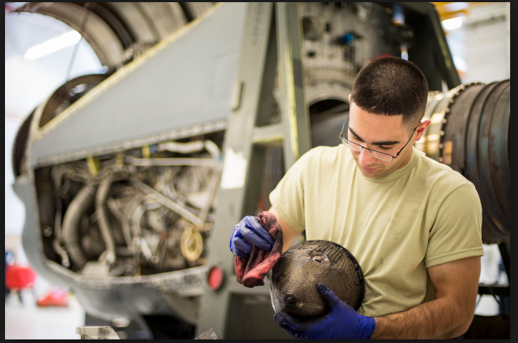 an Aerospace Propulsion at work