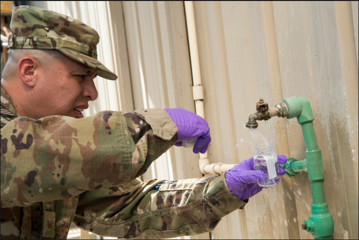 an Bioenvironmental Engineering (4B0X1) at work