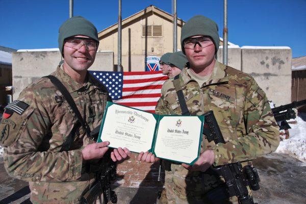 example of an honorable discharge certificate