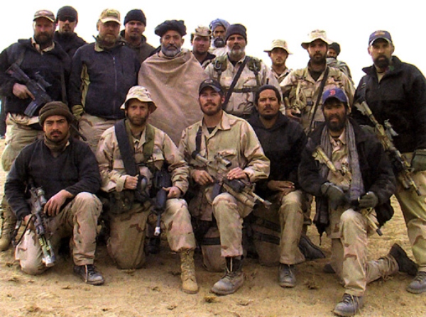 special activities division operatives with hamid karzai