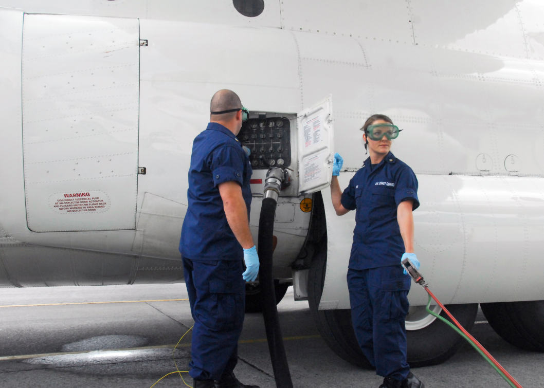 an Avionics Electrical Technician at work