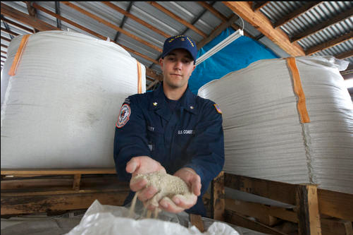 an Marine Science Technician at work