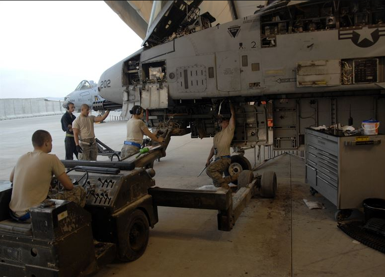 an Avenger System Repair (94T) at work