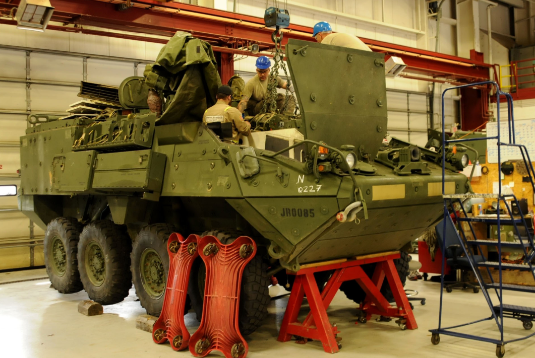 an Quartermaster Chemical Equipment Repair at work