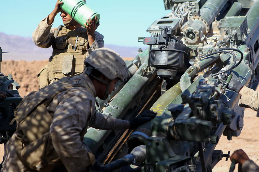 an Artillery Mechanic at work