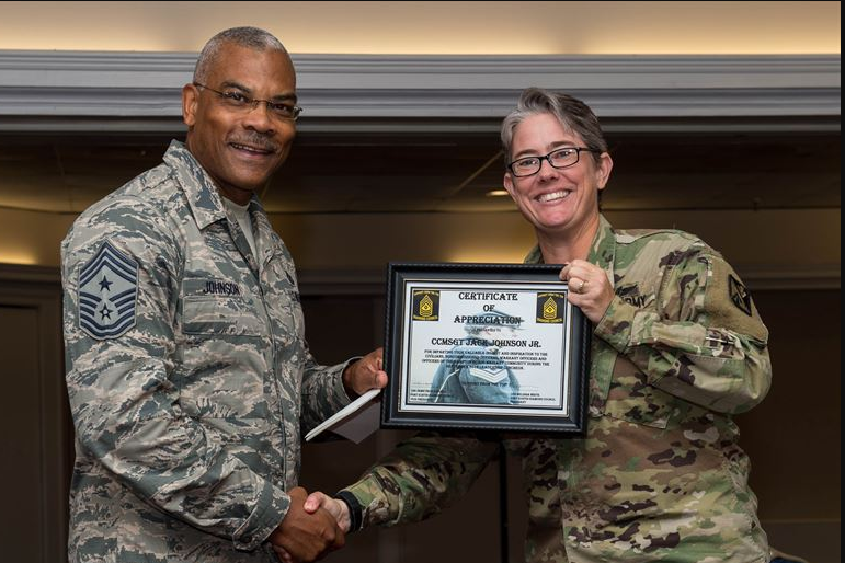 an Field Artillery Senior Sergeant at work