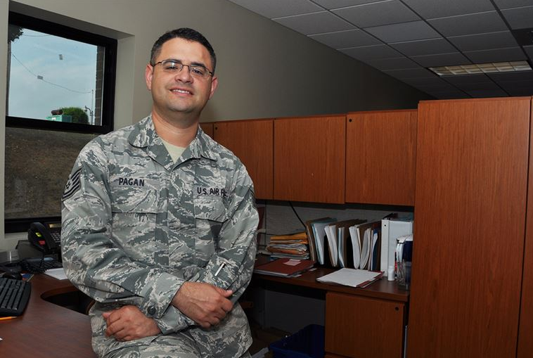 an Finance Management Technician at work