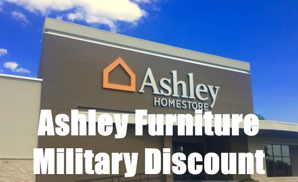 ashley furniture military discount