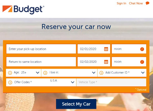 budget military discount for car rentals
