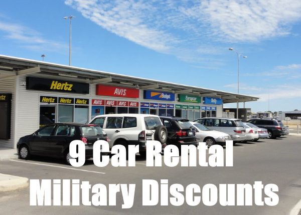 car rental military discount