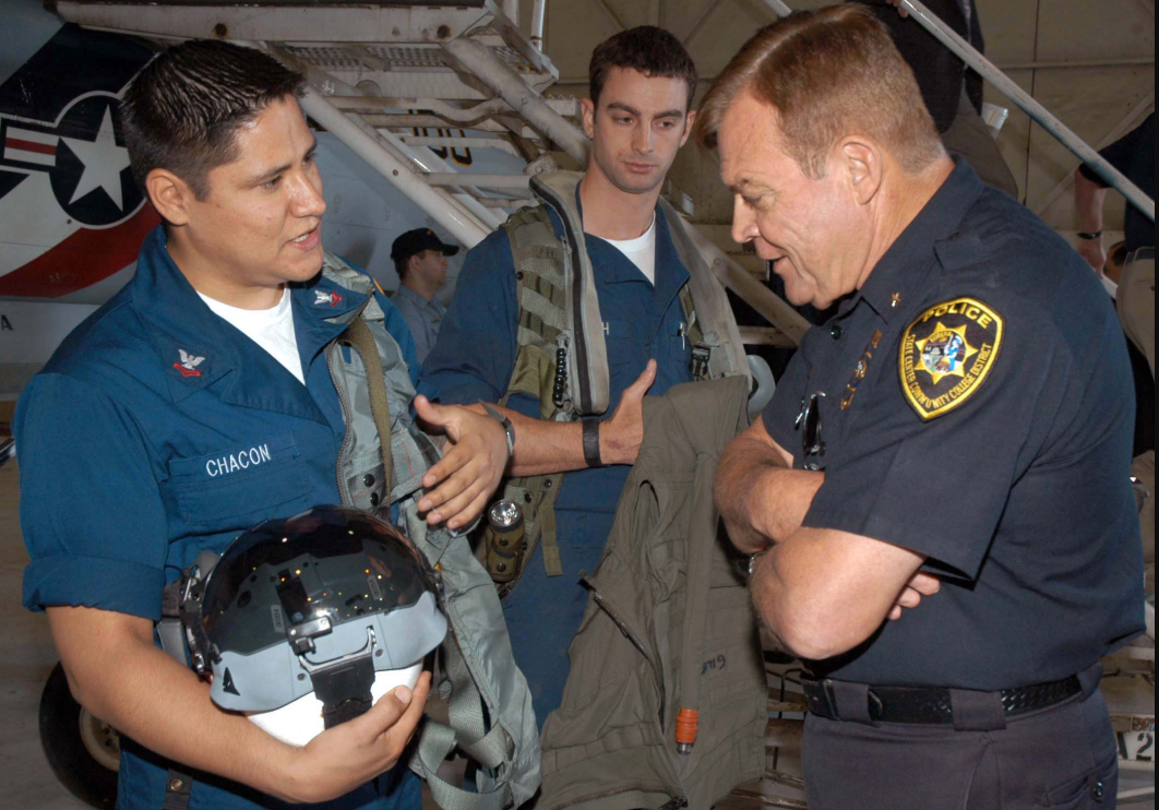 an Aircrew Survival Equipmentman at work