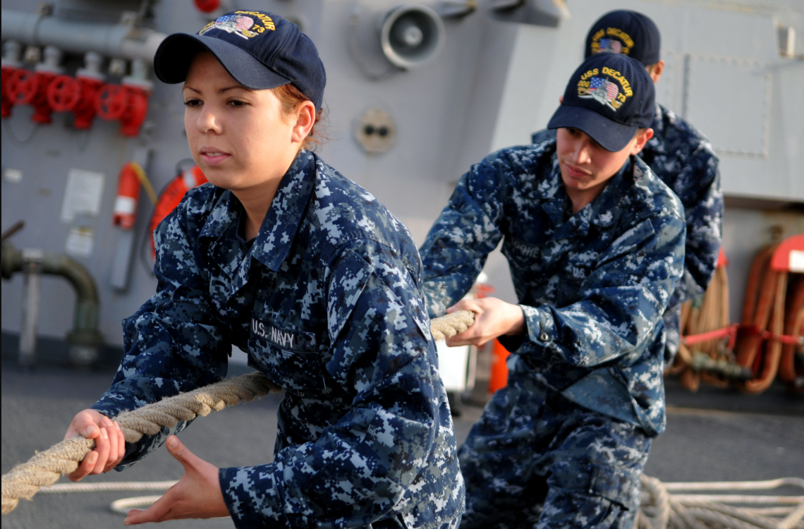 an Cryptologic Technician at work