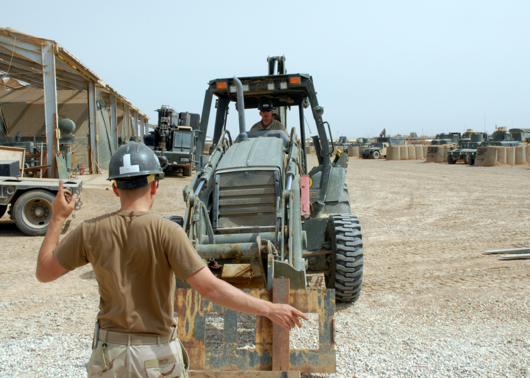 an Equipment Operator at work