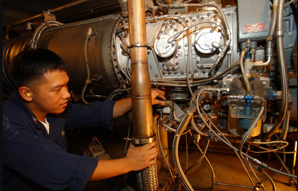 an Gas Turbine Systems Technician - Electrical at work