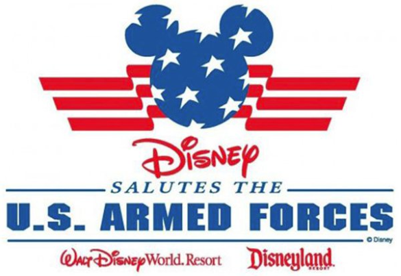disney armed forces salute