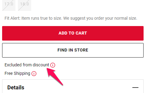 foot locker military discount product restrictions