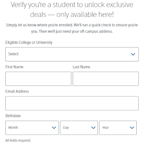 xfinity student verification