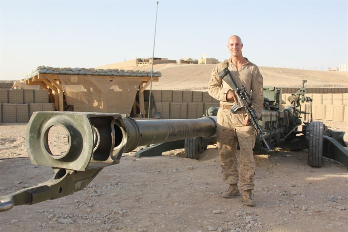 A Towed Artillery Systems Technician at work