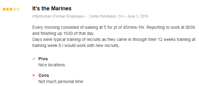 marine infantryman review