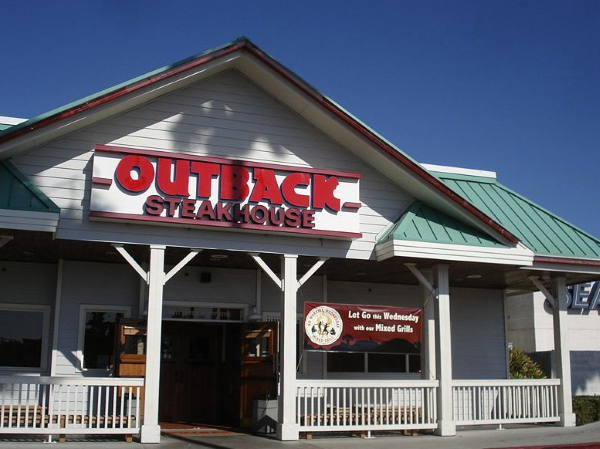 outback steakhouse military discount