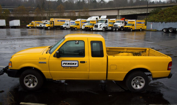 penske truck rental military discount