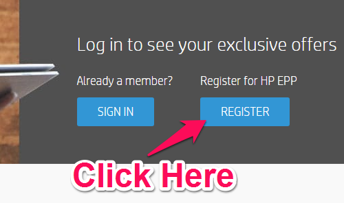 register for an hp account