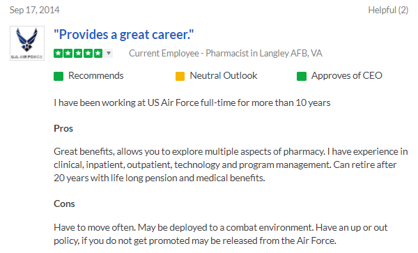 Air Force Pharmacist