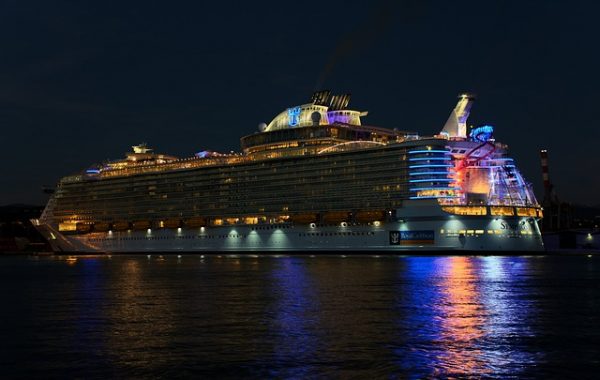 royal caribbean night