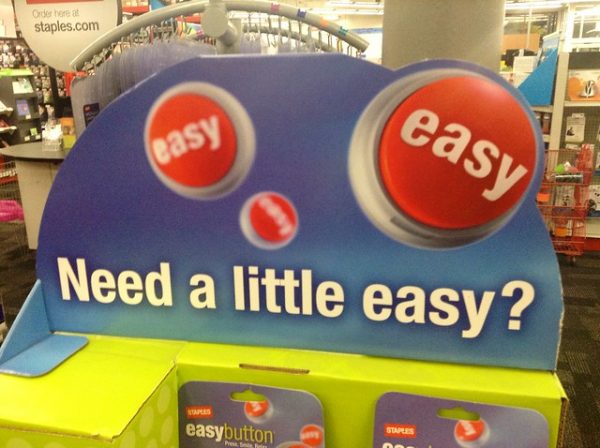 staples easy button