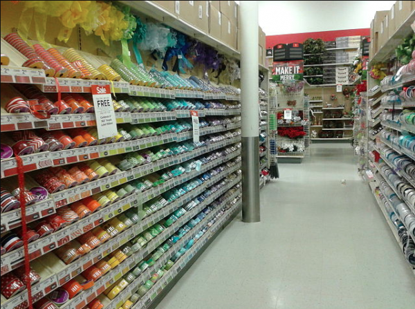 michaels ribbon aisle