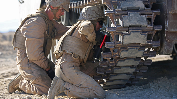 Marines AAV Crewman