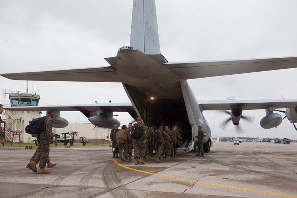 usmc airborne operations