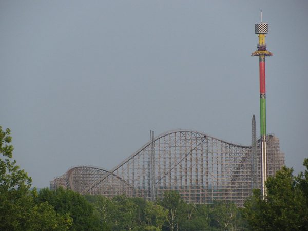 Kings Island Roller Coaster