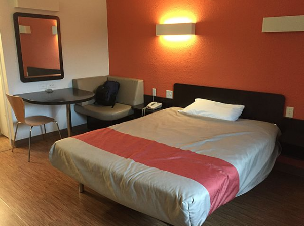 Motel Six Room