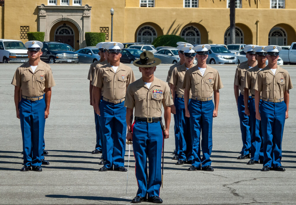 marine corps graduation