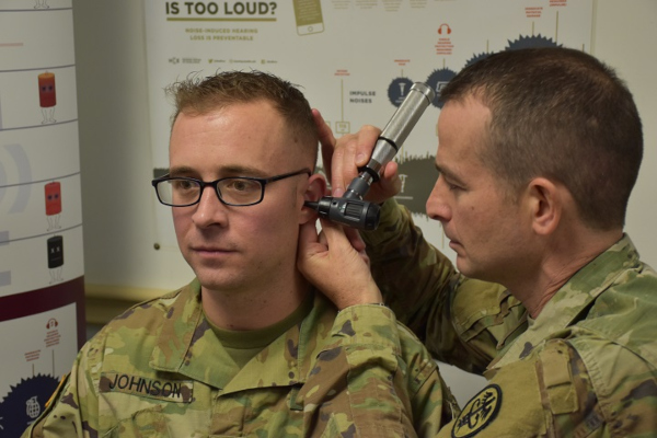 military hearing test