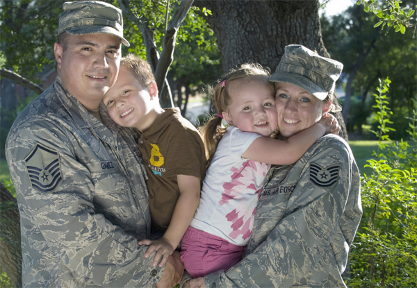 best air force bases for families